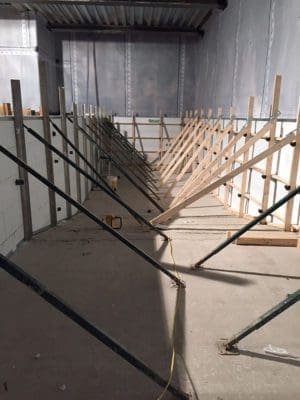 Pool wall bracing