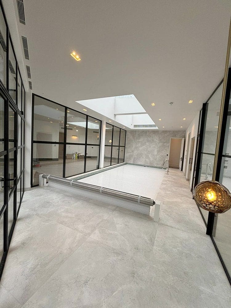 Basement Swimming Pool Covered
